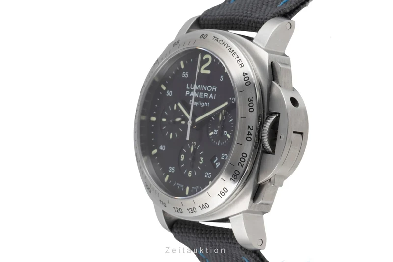 Panerai Luminor Chrono Daylight chronograph steel automatic men's watch PAM00250 [2600822]