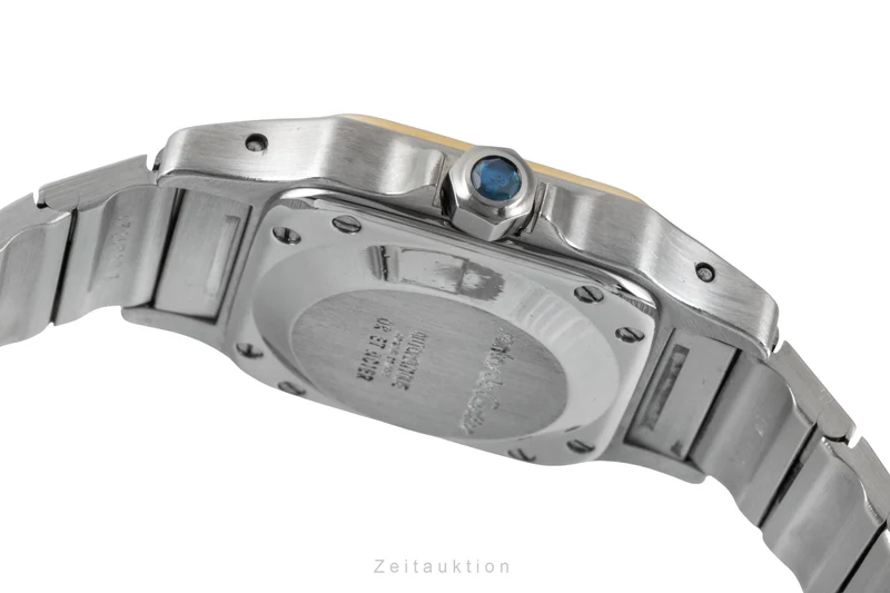 Cartier Santos steel / gold automatic women's watch 0902 [2600896]