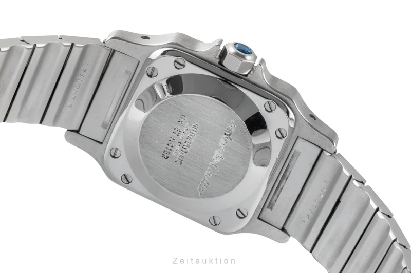 Cartier Santos steel / gold automatic women's watch 0902 [2600896]