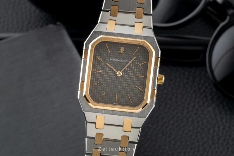 Audemars Piguet Royal Oak steel / gold quartz men's watch 6005SA Vintage [2601293]