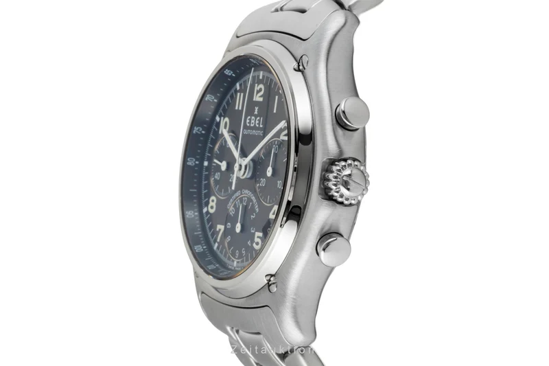 Ebel Le Modulor chronograph steel automatic men's watch E9137240 [2600993]