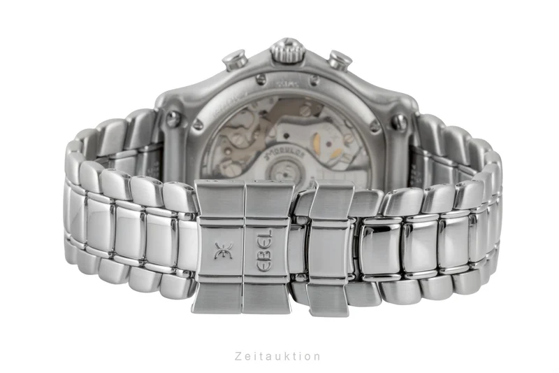 Ebel Le Modulor chronograph steel automatic men's watch E9137240 [2600993]
