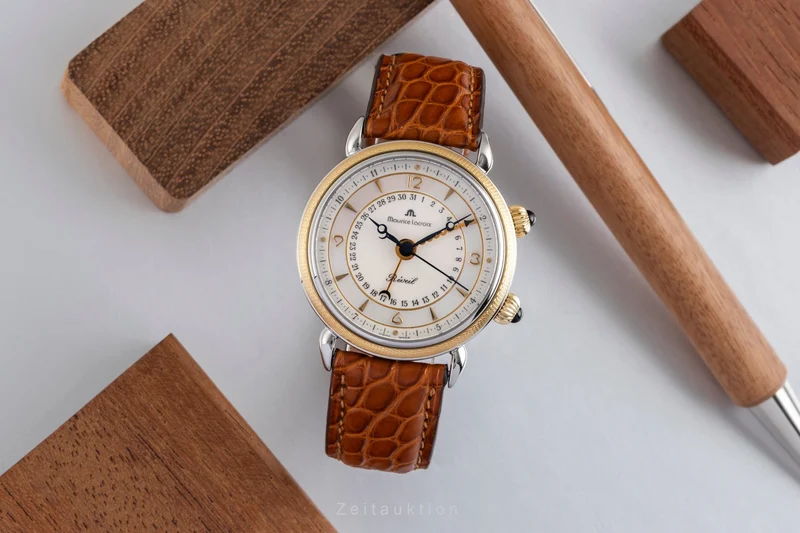 Maurice Lacroix Reveil steel / gold manual winding women's watch 63511 [2600789]