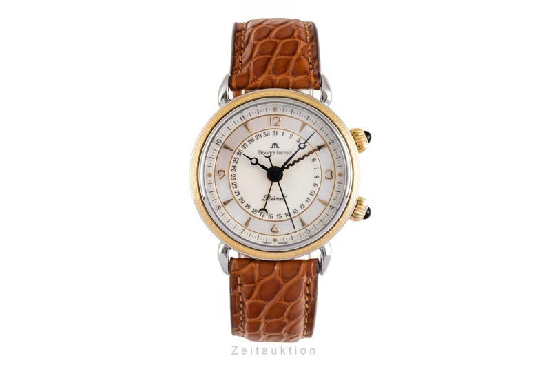 Maurice Lacroix Reveil steel / gold manual winding women's watch 63511 [2600789]