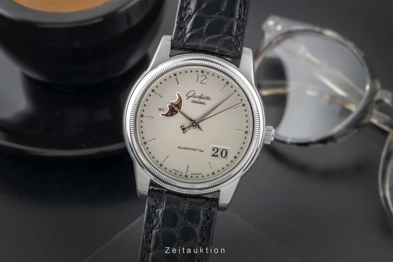 Glashütte Senator steel automatic men's watch 39-41-02-02-04 [2600068]