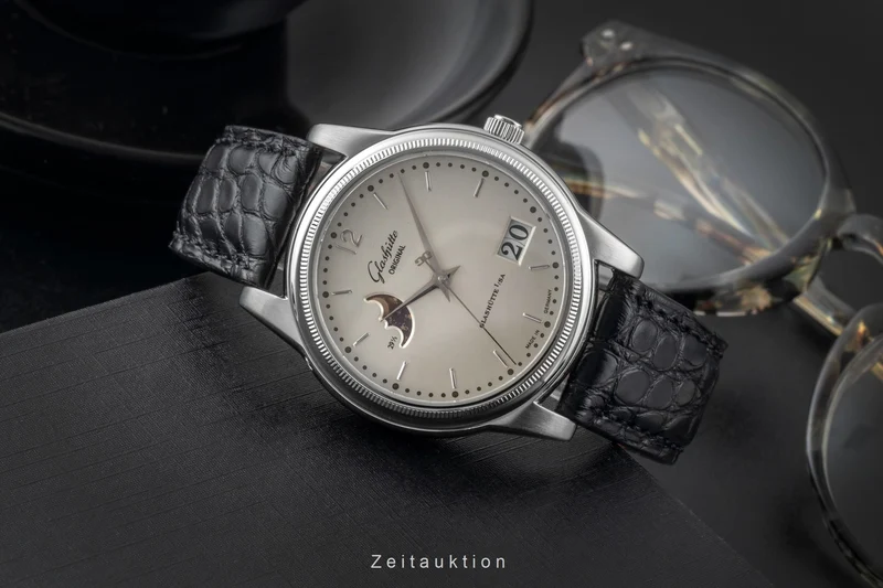 Glashütte Senator steel automatic men's watch 39-41-02-02-04 [2600068]