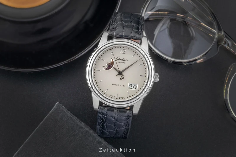 Glashütte Senator steel automatic men's watch 39-41-02-02-04 [2600068]