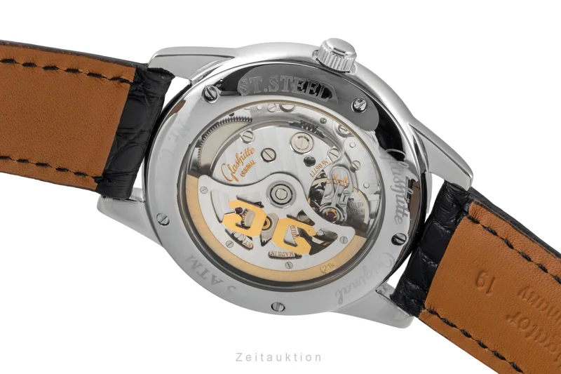Glashütte Senator steel automatic men's watch 39-41-02-02-04 [2600068]