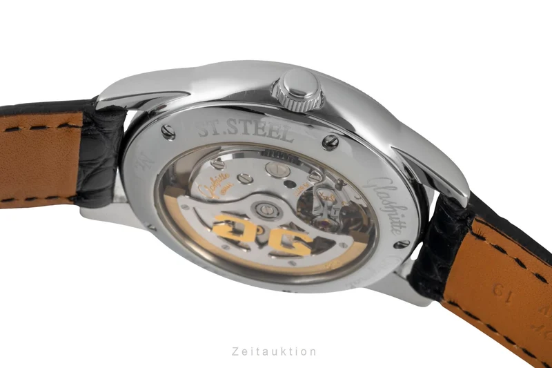 Glashütte Senator steel automatic men's watch 39-41-02-02-04 [2600068]