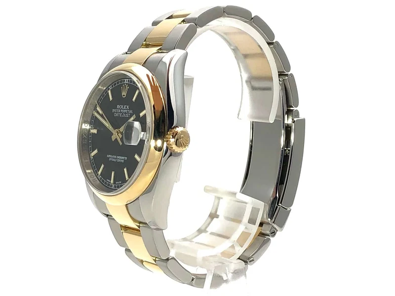 Rolex Datejust 36 116203 Schwarz aus 2012