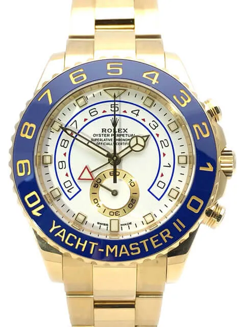 Rolex Yacht-Master II Gelbgold 116688 aus 2019 ungetragen