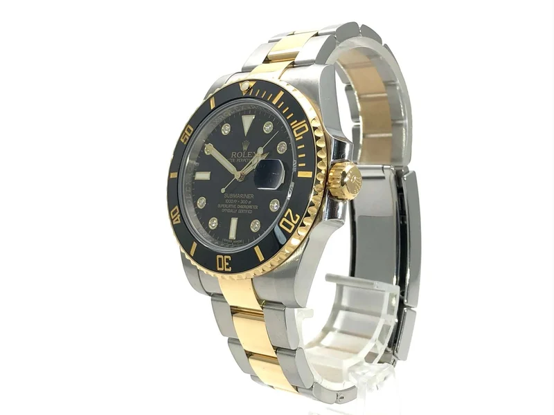 Rolex Submariner Date 116613LN Edelstahl Gelbgold Diamant aus 2020