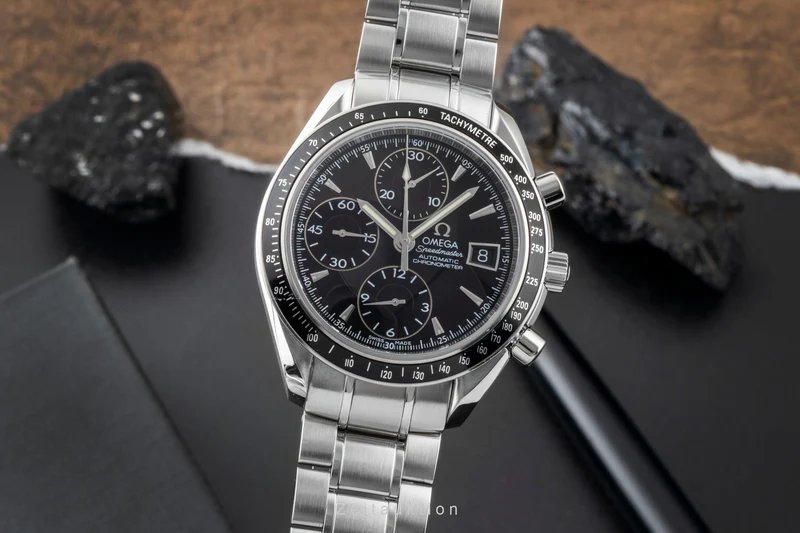 Omega Speedmaster Date chronograph steel automatic men's watch 3210.50.00 [2601457]