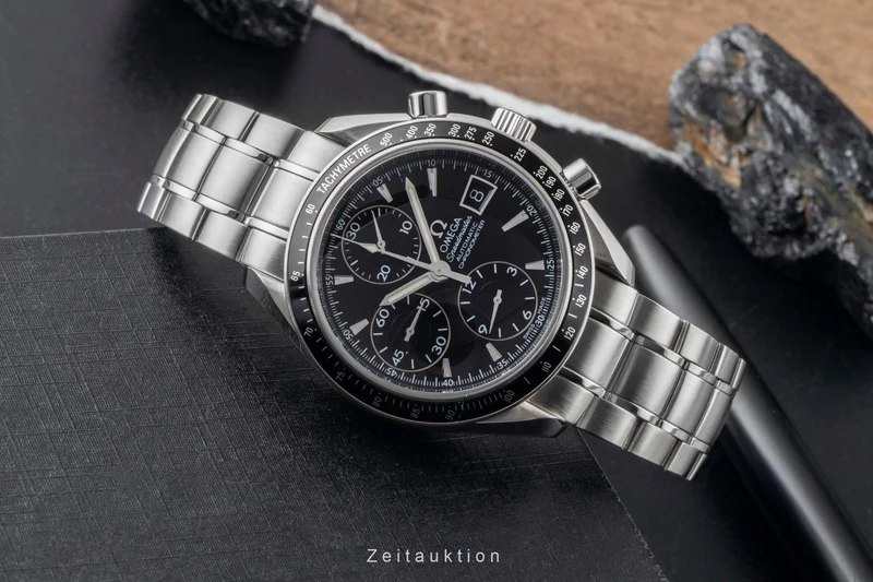 Omega Speedmaster Date chronograph steel automatic men's watch 3210.50.00 [2601457]