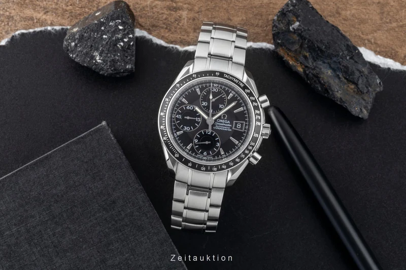 Omega Speedmaster Date chronograph steel automatic men's watch 3210.50.00 [2601457]