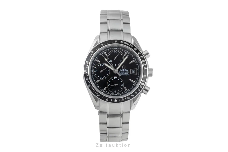 Omega Speedmaster Date chronograph steel automatic men's watch 3210.50.00 [2601457]