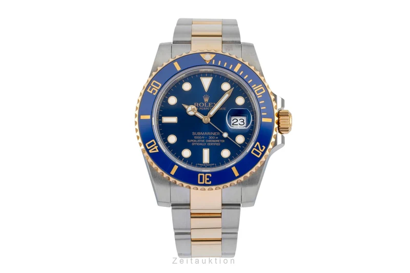 Rolex Submariner steel / gold automatic men's watch 116613LB [2601511]