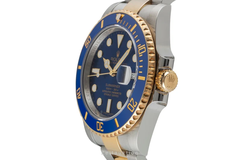 Rolex Submariner steel / gold automatic men's watch 116613LB [2601511]