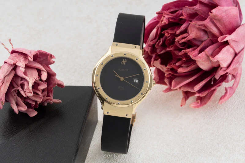 Hublot MDM 18 ct gold quartz women's watch 1400-100 [2600986]