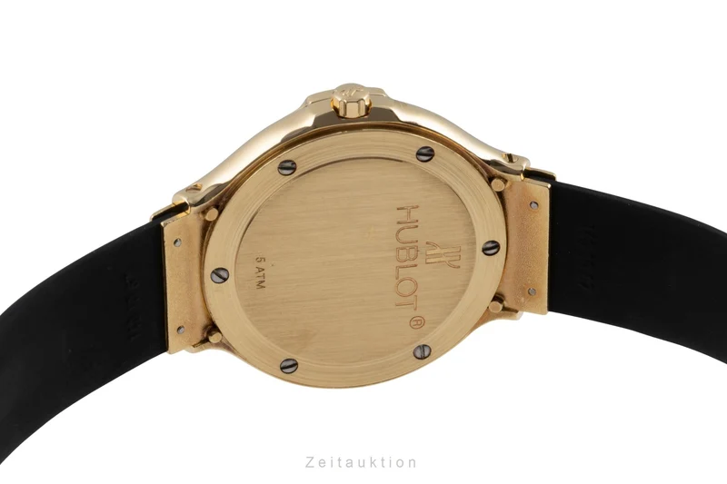 Hublot MDM 18 ct gold quartz women's watch 1400-100 [2600986]