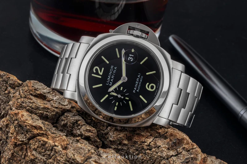 Panerai Luminor Marina steel automatic men's watch PAM00299 LP: 10200EUR [2601482]