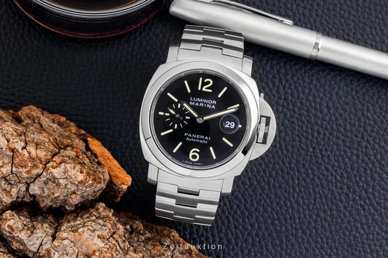 Panerai Luminor Marina steel automatic men's watch PAM00299 LP: 10200EUR [2601482]