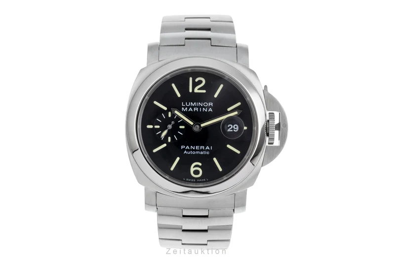 Panerai Luminor Marina steel automatic men's watch PAM00299 LP: 10200EUR [2601482]