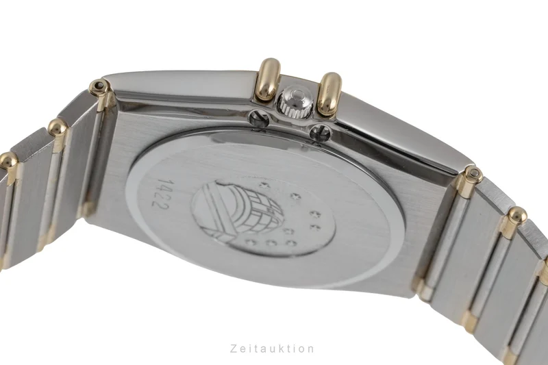 Omega Constellation steel / gold quartz men's watch 198.0136 398.0864 [2601130]