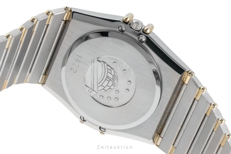 Omega Constellation steel / gold quartz men's watch 198.0136 398.0864 [2601130]