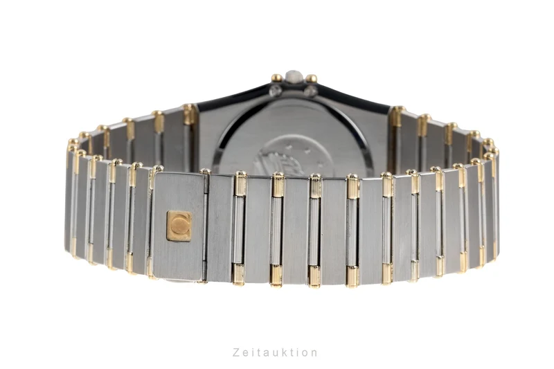 Omega Constellation steel / gold quartz men's watch 198.0136 398.0864 [2601130]