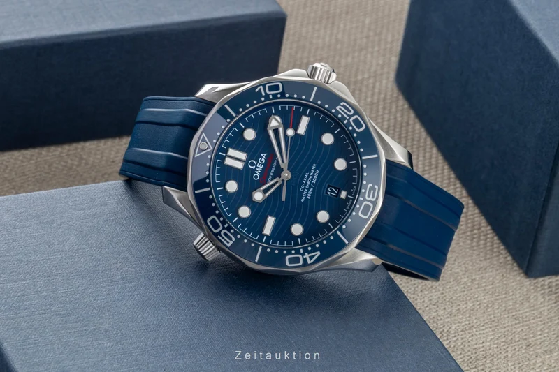 Omega Seamaster steel automatic men's watch 210.30.42.20.03.001 LP: 6100EUR [2601428]
