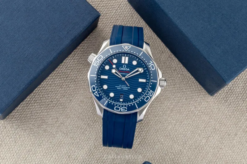 Omega Seamaster steel automatic men's watch 210.30.42.20.03.001 LP: 6100EUR [2601428]