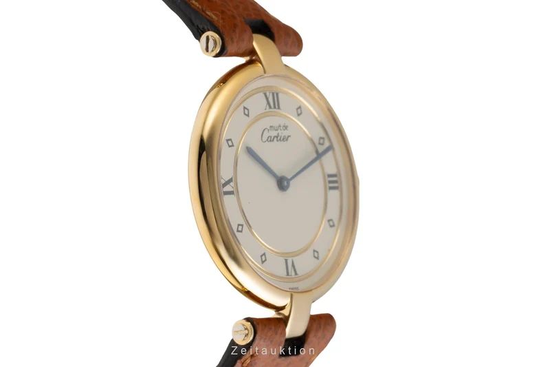 Cartier Vermeil silver-gilt quartz unisex [2601129]
