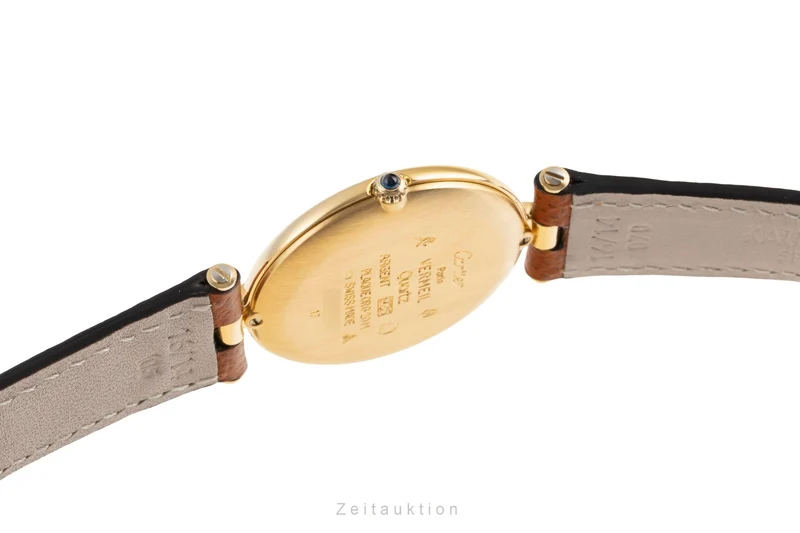 Cartier Vermeil silver-gilt quartz unisex [2601129]