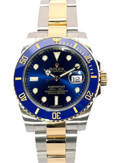 Rolex Submariner Date 116613LB Edelstahl - Gelbgold