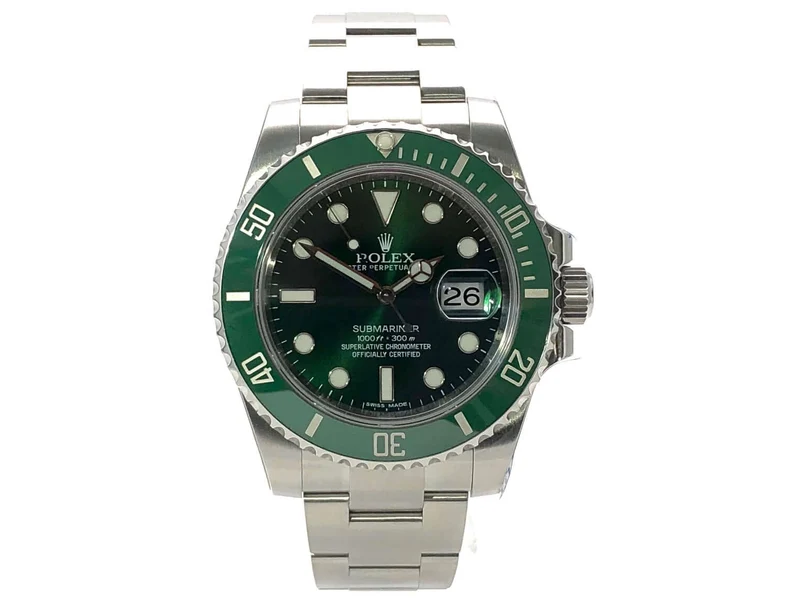 Rolex Submariner Date LV 116610LV aus 2015 LC100 neuer Service