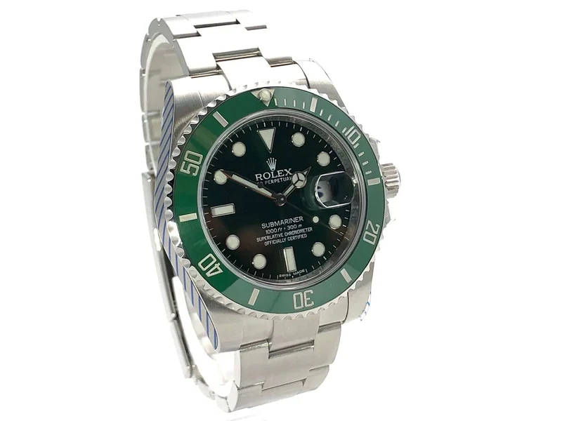 Rolex Submariner Date LV 116610LV aus 2015 LC100 neuer Service