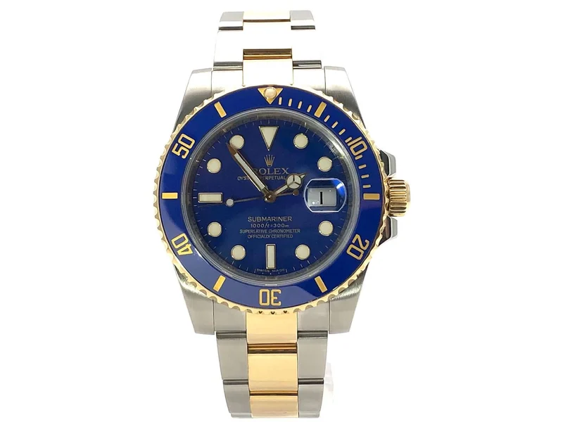 Rolex Submariner Date Edelstahl Gelbgold 116613LB aus 2010