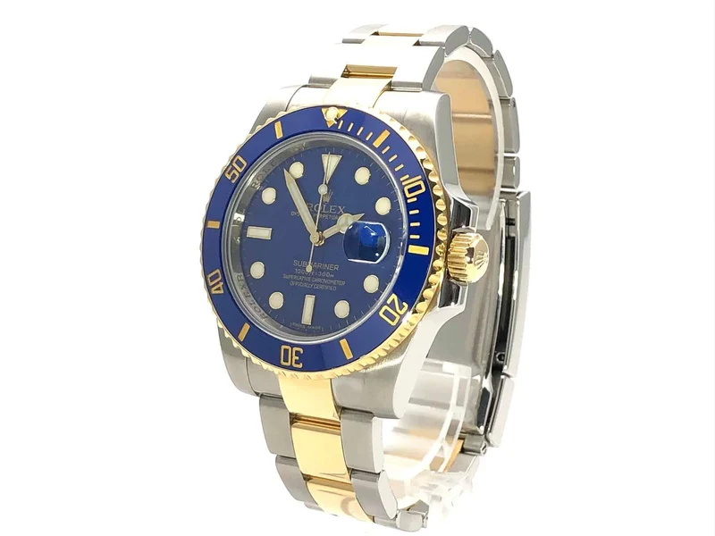 Rolex Submariner Date Edelstahl Gelbgold 116613LB aus 2010