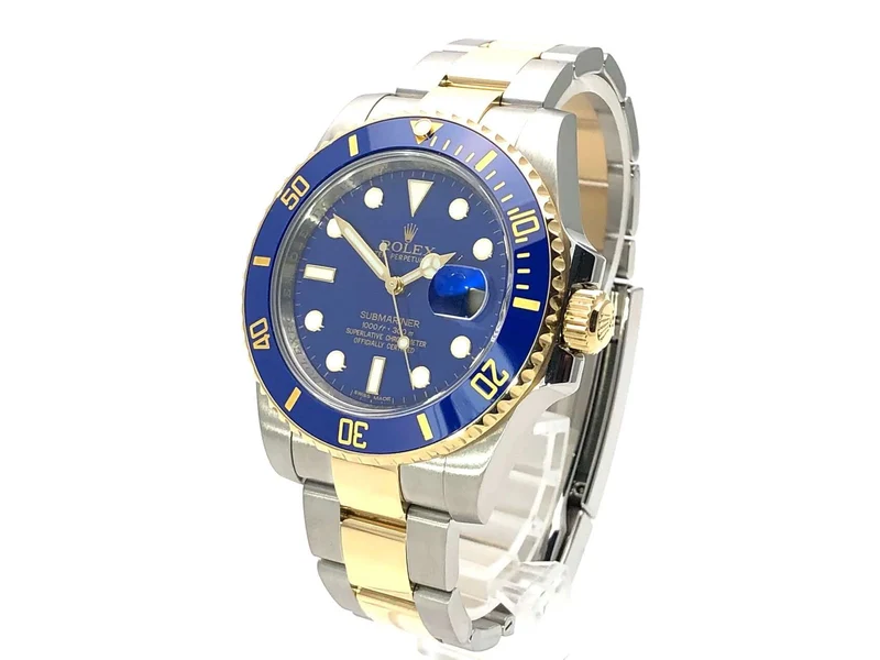 Rolex Submariner Date Edelstahl Gelbgold 116613LB aus 2012 LC100