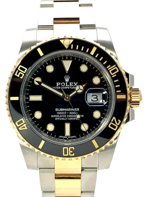 Rolex Submariner Date 116613LN ungetragen aus 12-2019 LC100