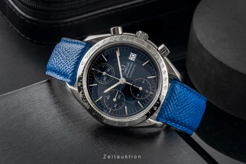 Omega Speedmaster Date chronograph steel automatic men's watch 3511.80 LP: 6100EUR [2600560]