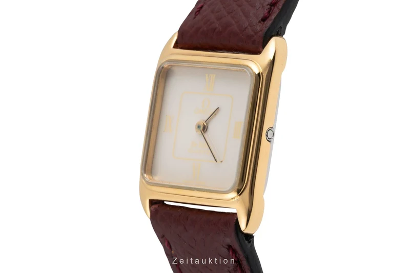 Omega De Ville gilt-brass quartz women's watch 591.0153.1 Vintage [2507380]