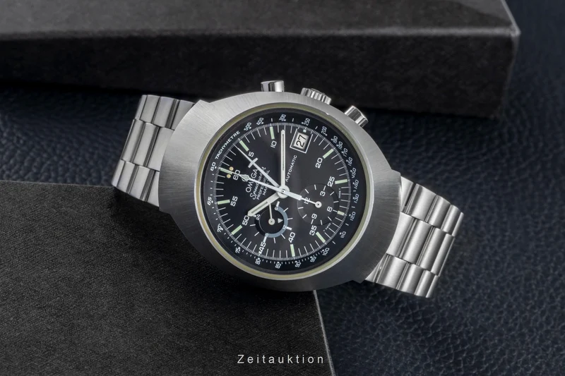 Omega Speedmaster chronograph steel automatic men's watch 176.002 Vintage [2502778]