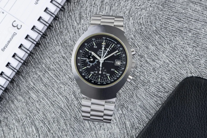 Omega Speedmaster chronograph steel automatic men's watch 176.002 Vintage [2502778]