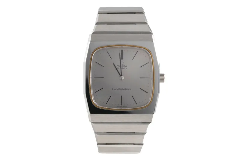 Omega Constellation steel quartz men's watch 391.0801, 191.0051 Vintage [2404426]