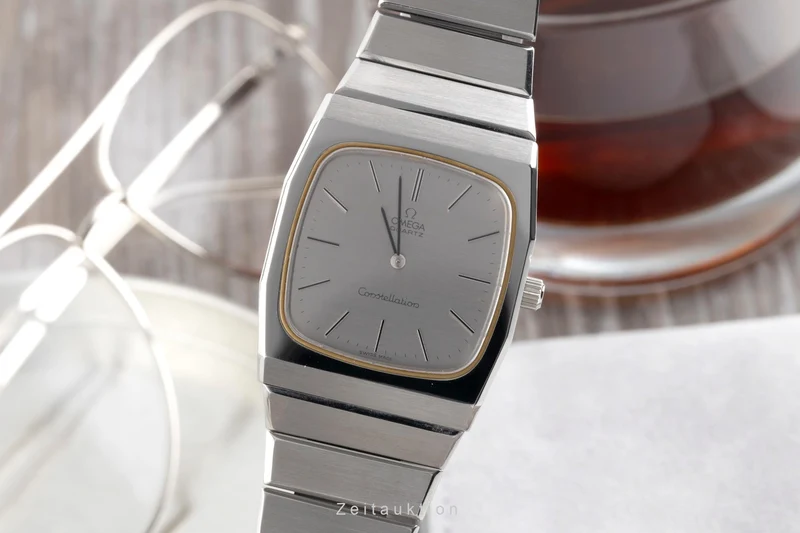 Omega Constellation steel quartz men's watch 391.0801, 191.0051 Vintage [2404426]