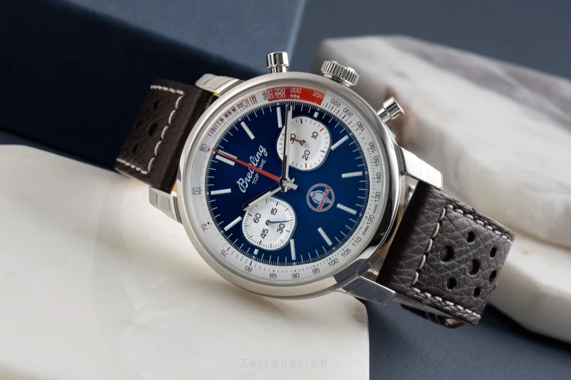 Breitling Top Time chronograph steel automatic men's watch AB01763A1C1X1 LP: 7650EUR [2601354]