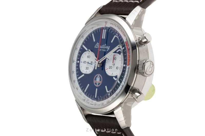 Breitling Top Time chronograph steel automatic men's watch AB01763A1C1X1 LP: 7650EUR [2601354]