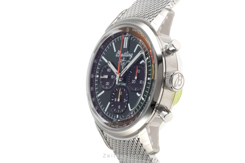 Breitling Top Time chronograph steel automatic men's watch AB01762A1L1A1 LP: 7650EUR [2601353]